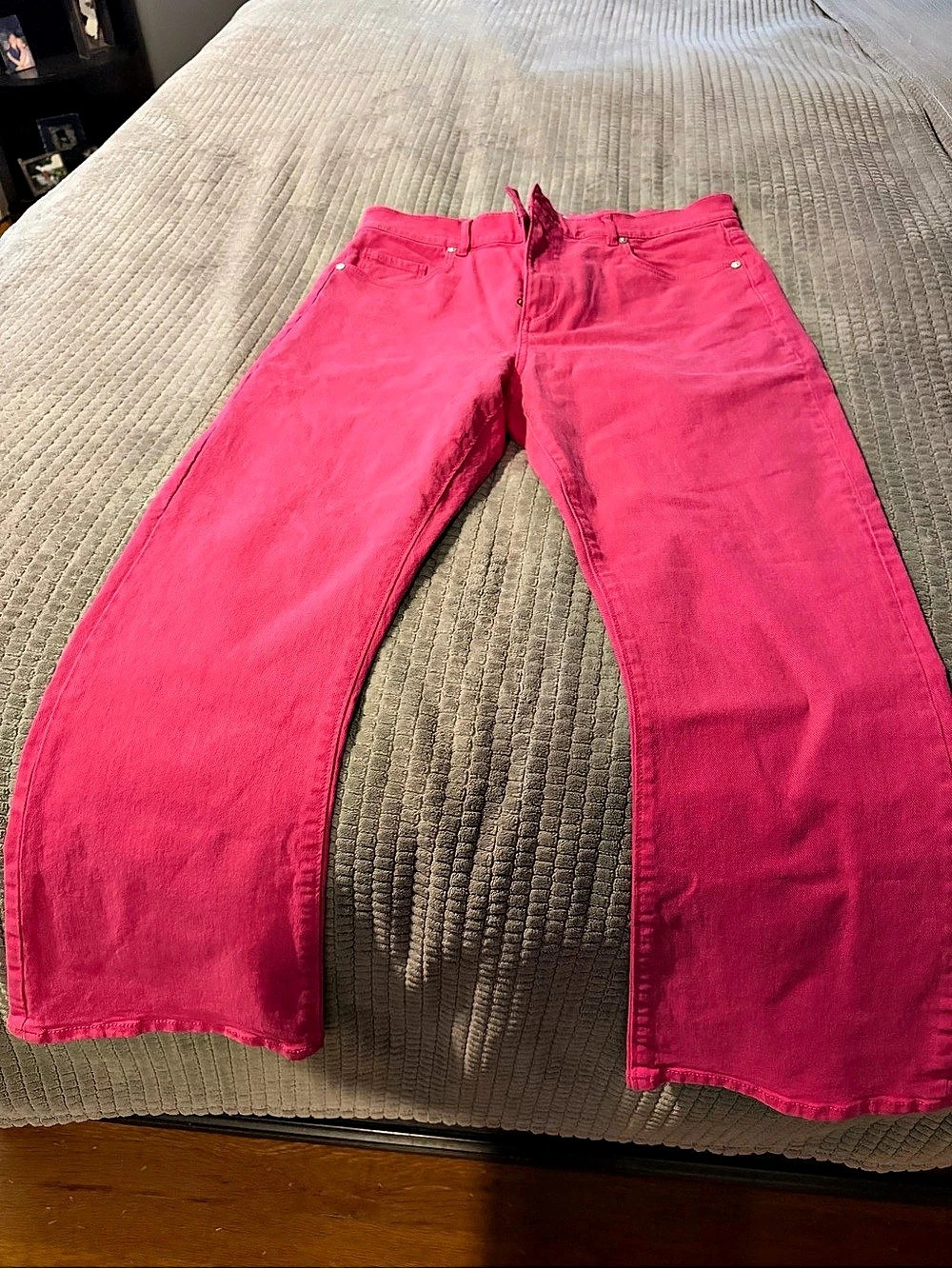 J.Crew Women's Straight Leg Jeans in Pink